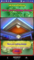 Nouveau design de plafond en pvc Affiche