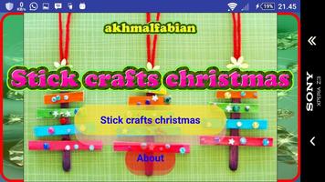 Christmas stick craft syot layar 1