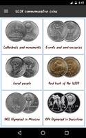 USSR commemorative coins Affiche