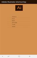 Adobe illustrator shortcut key Cartaz