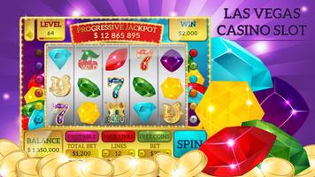 Diamonds of Las Vegas Slots Ma ポスター