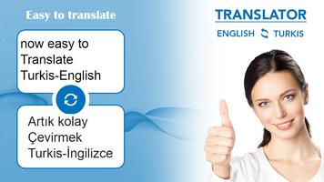 Turkis English Translator - English Turkis Affiche