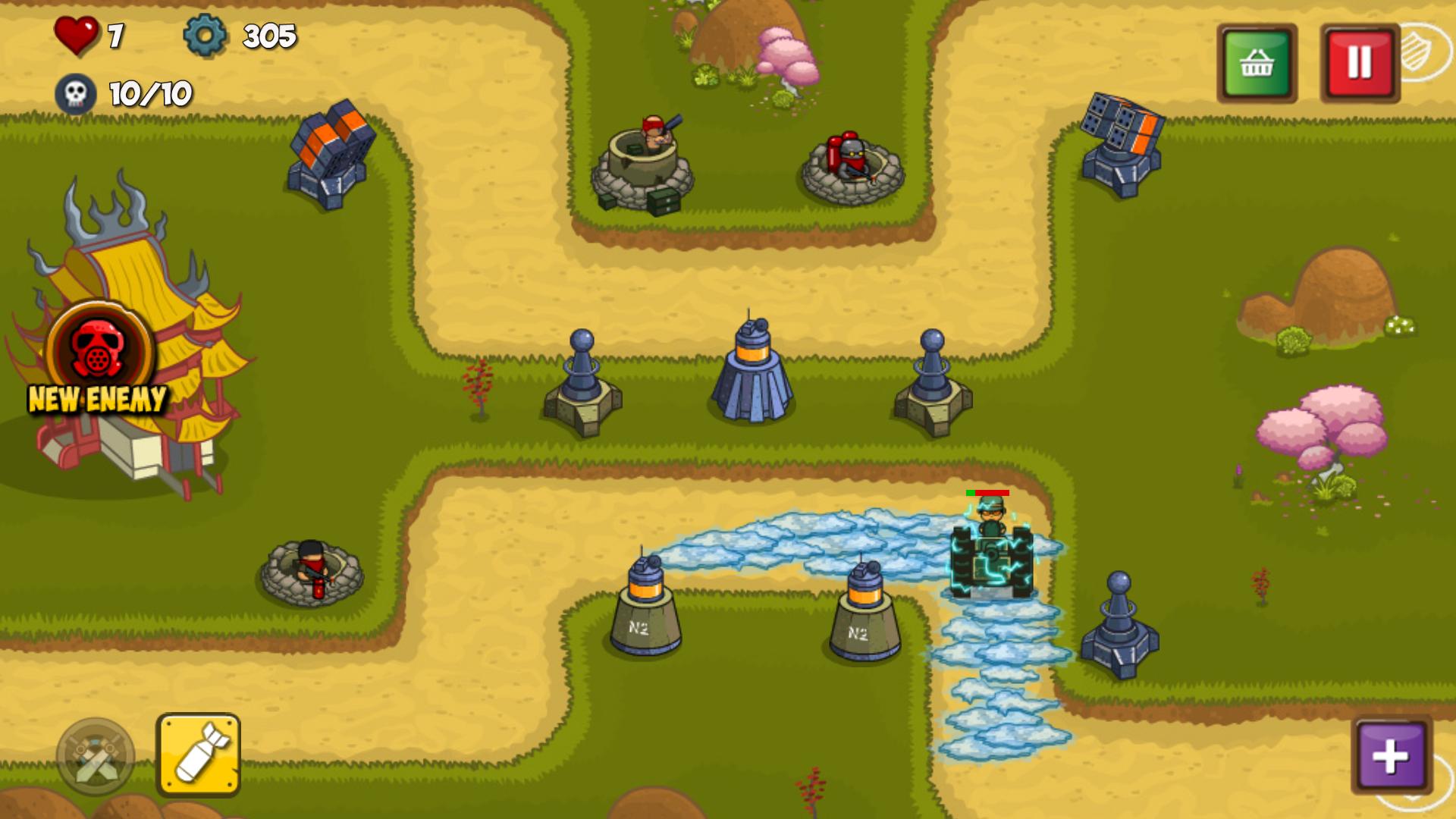 Игра защита башни на андроид