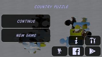 Country Puzzle capture d'écran 1