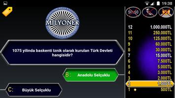 Kim Milyoner Bilgi Yarışması ảnh chụp màn hình 1