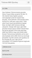 Türkmen Milli Oýunlary screenshot 2