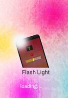 Powerful Flash Light + Clock الملصق
