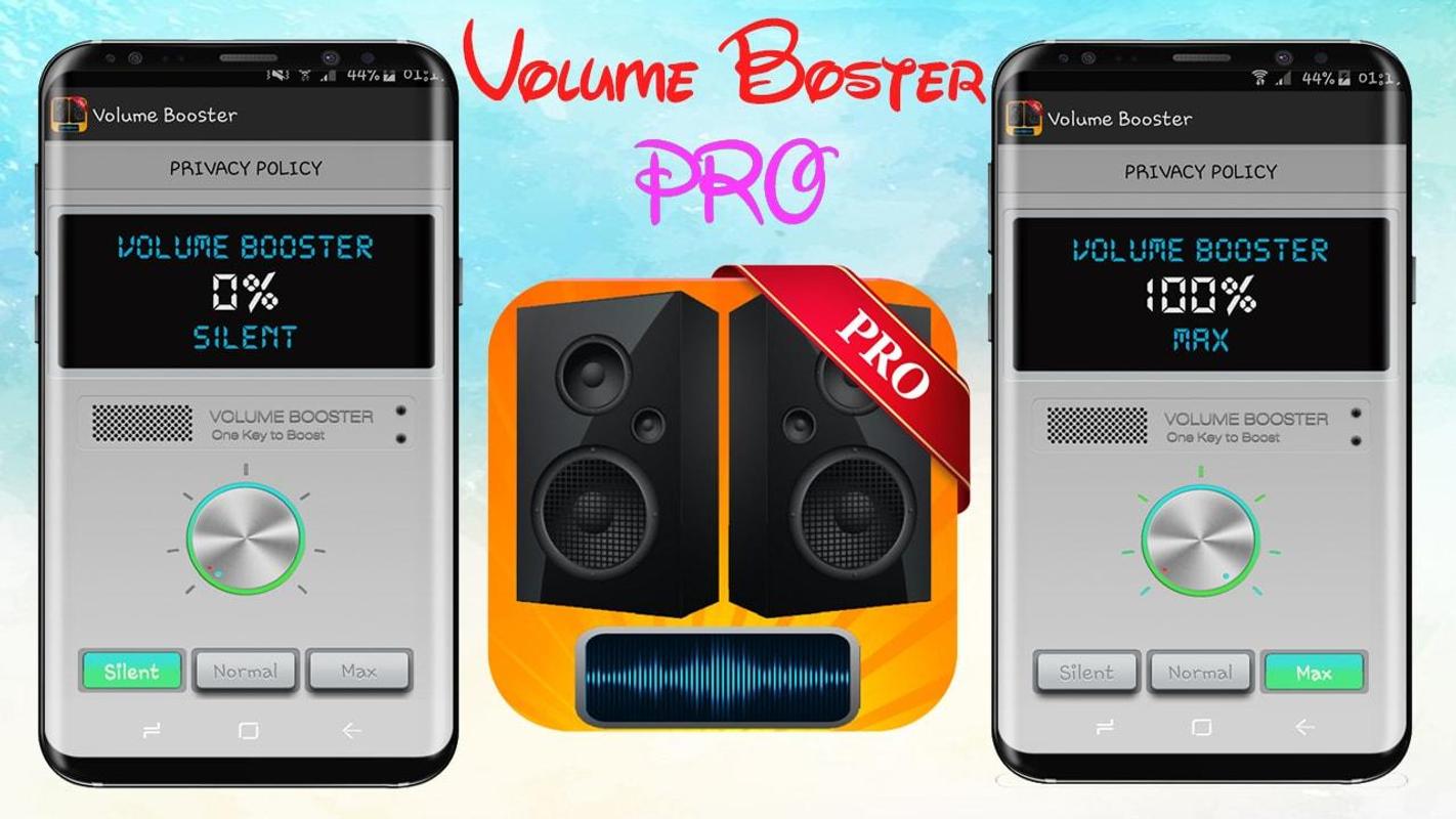 Volume Booster Pro Descarga APK - Gratis Herramientas Aplicación para