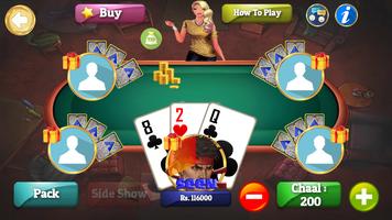 Teen Patti Crown captura de pantalla 1