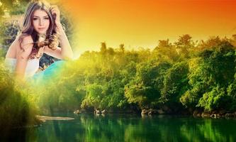 Nature Photo Frame الملصق