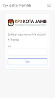 برنامه‌نما KPU KOTA JAMBI عکس از صفحه