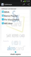 NFC SafeKeeperCard Contactless capture d'écran 1