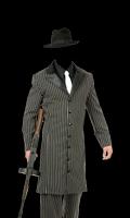 Gangster Fashion Photo Suit imagem de tela 2