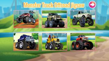 Monster Truck Offroad puzzles الملصق