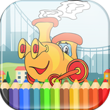 Vehicles Coloring Book