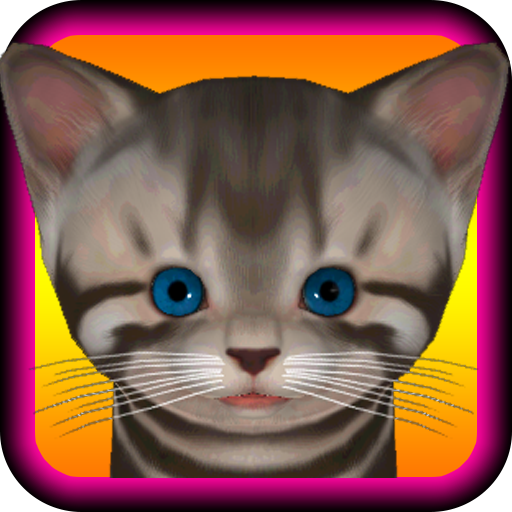 Gatinho bonito animal virtual