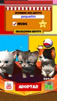Cute kitten virtuelle Haustier Plakat