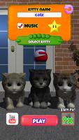 Sans-abri chat, animal virtuel Affiche