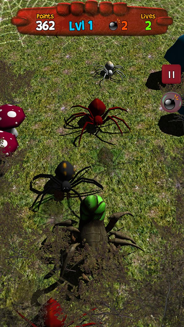 Spiders Smasher For Android Apk Download - spiders eat ants roblox