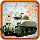 War Tanks WW2 match three game connect 3 and win icône