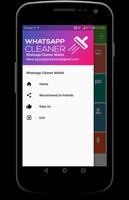 Cleaner whatsapp Mobile اسکرین شاٹ 2