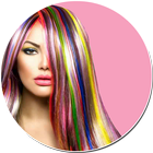 Hair Color Changer. ícone
