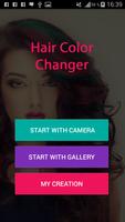 Hair Color Changer. Cartaz