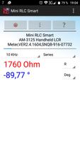 AKTAKOM Mini RLC Smart APP imagem de tela 1