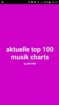 aktuelle top 100 musik charts poster