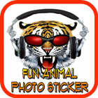 آیکون‌ Fun Animal Photo Sticker