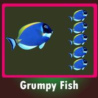 Grumpy Fish - Permainan Ikan capture d'écran 2