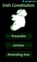 Irish Constitution Affiche