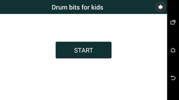 Drum bits for kids Affiche