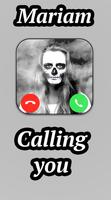 Fake Call From Ghost - mariam 截图 2