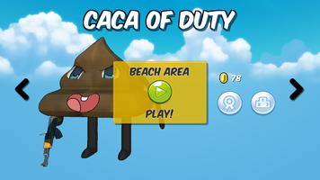 Caca of Duty poster