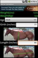 Horse Weight/Height Calculator screenshot 1