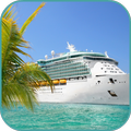Steamship In Ocean Free LWP.