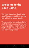 Love Game - 36  Question Cartaz