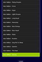 Alan Walker Mp3 Hits تصوير الشاشة 2
