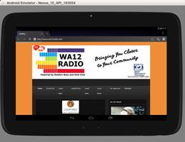 WA12 Internet Radio Player скриншот 1