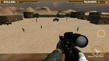 Desert Sniper Shooting Affiche