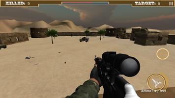 Desert Sniper Shooting capture d'écran 1