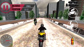 Motorbike Roadies Race capture d'écran 3