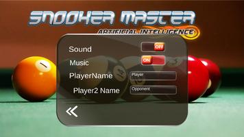 Snooker Master With Computer capture d'écran 1