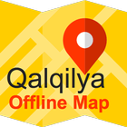 Qalqilya Offline Map icône
