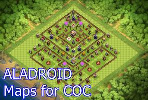 ALADROID Maps For COC الملصق