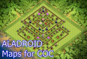 ALADROID Maps For COC تصوير الشاشة 3