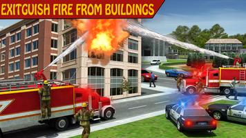 Firefighter Emergency 2018:New Simulator Games 3D screenshot 2