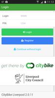 citybike Liverpool Cartaz