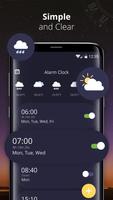 Smart Alarm clock: Themes, Weather and Timer capture d'écran 2